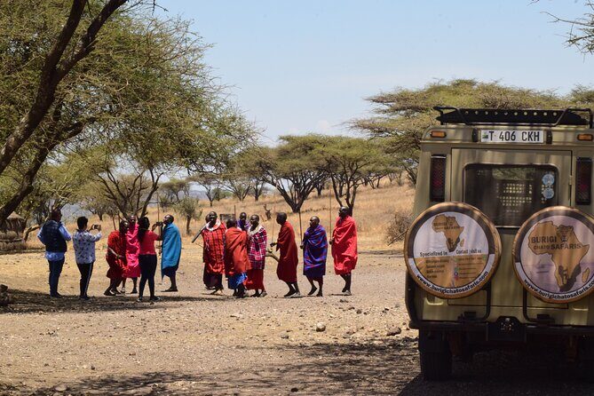 1 Day Olpopongi Real Maasai Cultural adventurous Trip | BURIGI CHATO SAFARIS LTD - The Morning Welcome: Song, Dance, and Village Walking