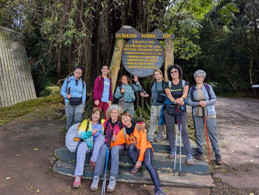 #1. Kilimanjaro 5-days hiking Marangu joining tour - Horombo Hut to Kibo Hut: the alpine desert push and Last Water Point