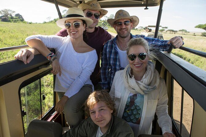3 Days Serengeti Park & Ngorongoro Crater Adventure Safari - Day 3 Ngorongoro Crater descent: dense wildlife in a tight space