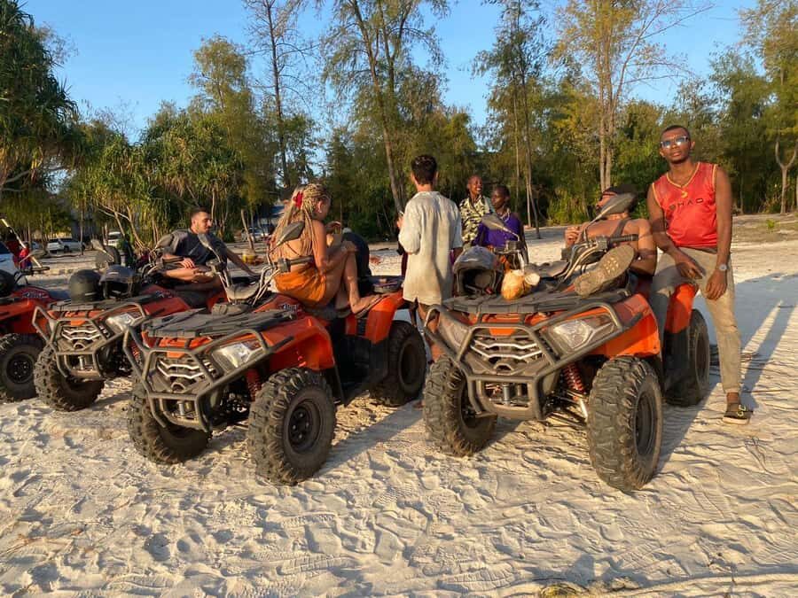 3-hour quad bike tours in Nungwi and Kendwa along coastal paths and through villages - Coconut Drinks, Fruit, and the Timing of Breaks