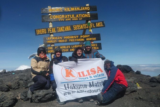 5 Days Marangu route Climbing Mt. Kilimanjaro - Day 4: the midnight climb—Gilman’s point to Uhuru Peak