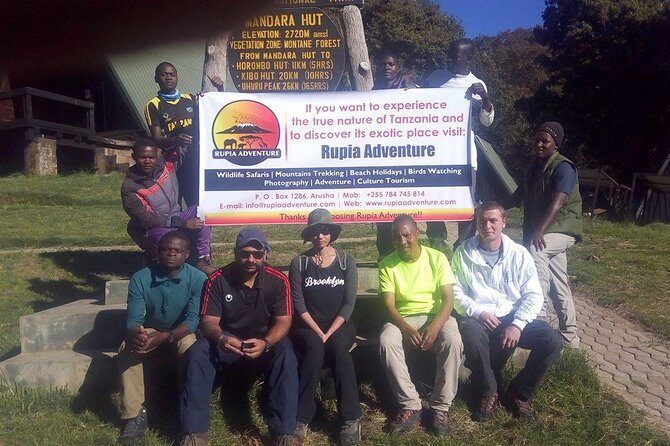 5 Days Marangu Route - Mount Kilimanjaro Trek - Descent through Mandara Hut and a shower in Moshi