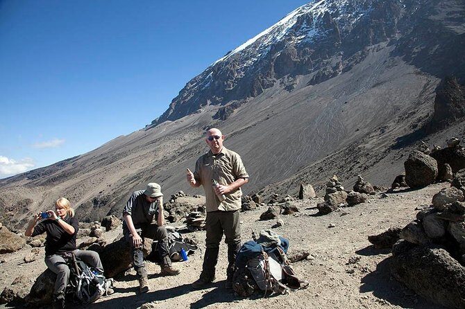 9 Days Kilimanjaro Hiking or Climbing via Northern Circuit route - Day 8: School Hut to Uhuru Peak at night, then the long descent to Mweka Camp