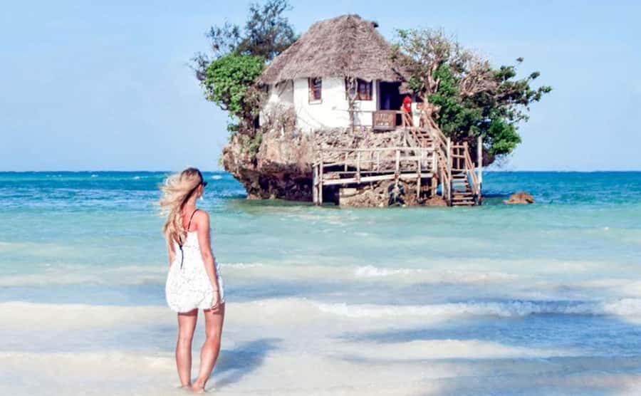 Day trip to the Rock Restaurant & relax on mtende beach - Mtende Beach by Makunduchi: White Sand, Swim Break, Real Relaxation