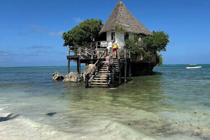 Dolphin Tour Jozan Forest, Kuza Cave, Paje Becach &The Restaurent - Michamvi and The Rock restaurant: a meal stop that actually fits the day
