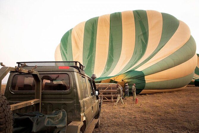 Extraordinary Hot air Bolloon ride in Serengeti | BURIGI CHATO SAFARIS CO L.T.D - Pickup from Seronera and the Maasai Copjes Start