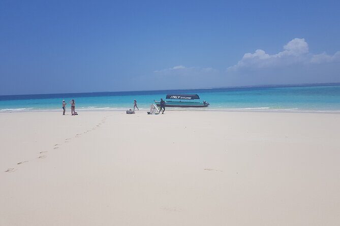 Full day private Nakupenda bis / Nyange Sandbank in Zanzibar - Nakupenda Beach Nature Reserve: your sun tent, swims, and sea view time
