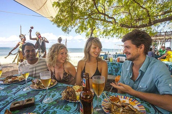 Full-day Safari Blue Trip in Zanzibar with Lunch buffet - Fumba Departure, Dolphins Possible, Then the Sandbank Calm-Water Swim