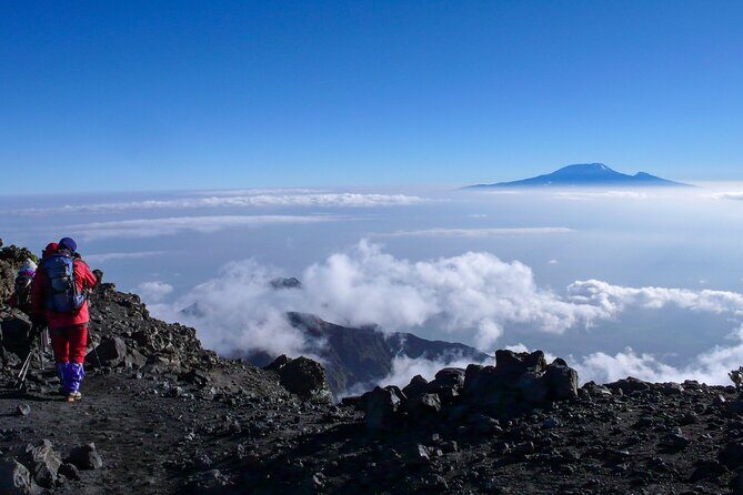 Hiking Mt Kilimanjaro 7 days scenic route & moderate challenge - Day 3: Lava Tower (4,630m) then down to Barranco (the hardest acclimatization lesson)