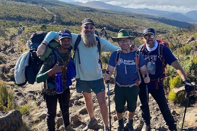 Kilimanjaro Climb by Rongai Route 6 days - Day 2: rainforest walking from Nalemuru village to the moorland transition