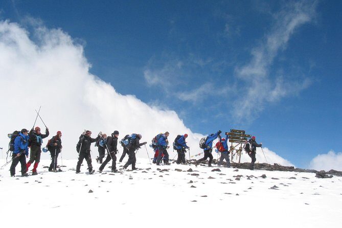 Kilimanjaro Climb • Machame Route ~ 10 Day - Day 6: Barranco Wall and the Kibo-Mawenzi Contrast