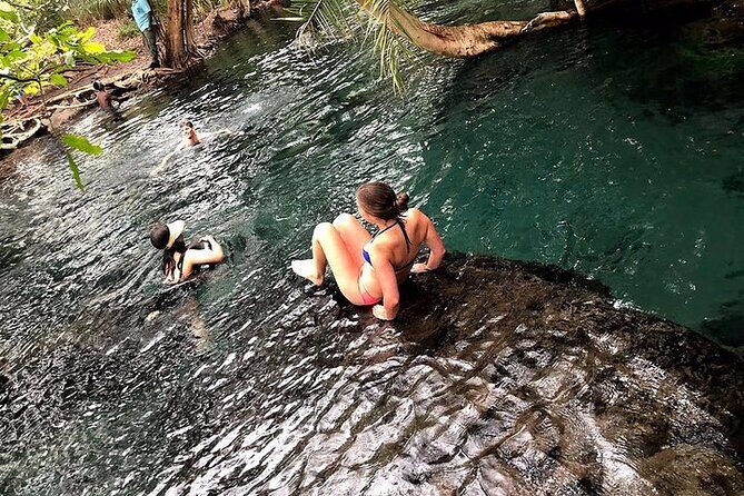 Kilimanjaro Waterfalls Hike & Moshi Hot Springs Day Trip Tour - Guides who handle timing well: Emmanuel and Kombo