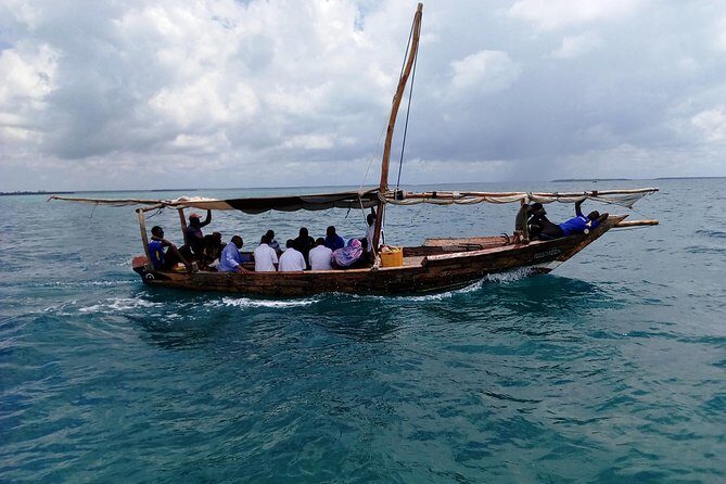 Kwale Island Dhow Sailing Tour from Zanzibar with Seafood Lunch - Sandbank time with tides: fun, but don’t expect it to be the same for everyone