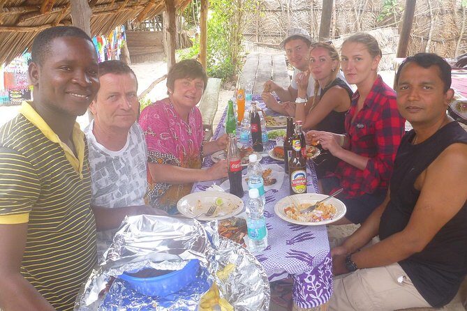 Kwale Island Dhow Sailing Tour from Zanzibar with Seafood Lunch - Lunch on Kwale Island: grilled seafood done the right way