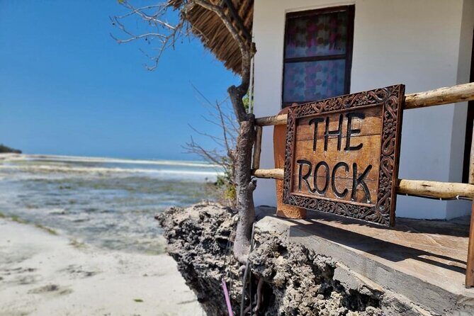 Luxury Tour to DOLPHINS, KUZA CAVE and THE ROCK RESTAURANT - The Rock Restaurant: photos first, then lunch if it works