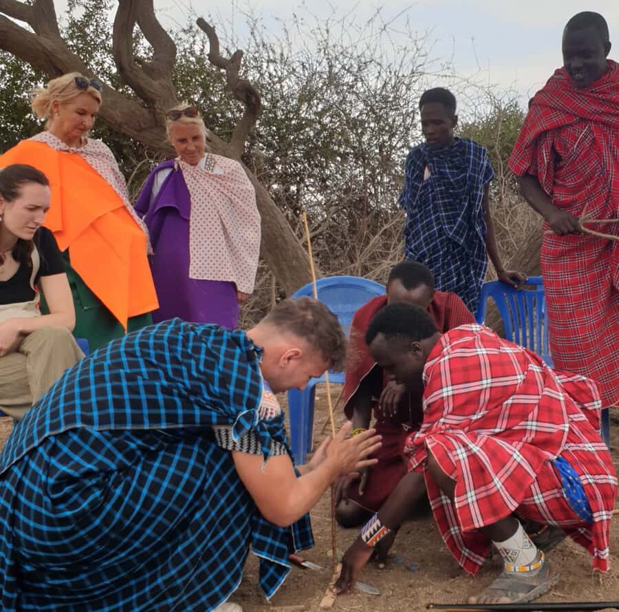 Maasai Boma Cultural Experience (maasai village tour) - Adumu jumping dance: strength, age, and respectful participation