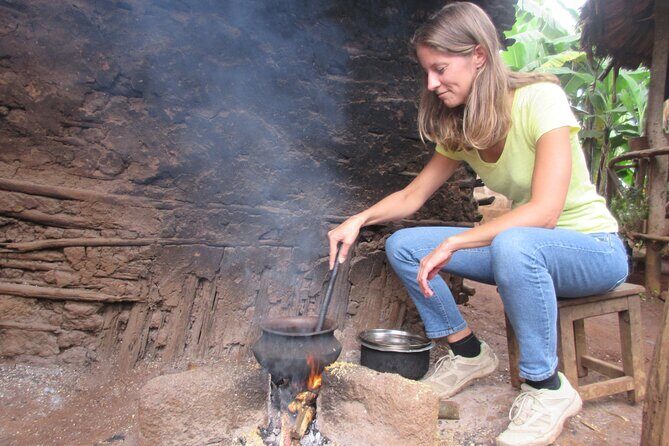 Materuni Thundering Waterfalls,Coffee Experience with Moshi Town Tour - Rooftop bar ending: the Kilimanjaro view depends on the sky