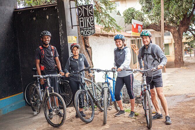 Materuni Waterfall E-Bike Day Trip - E-Bikes, Helmets, and Safety on Rough Roads