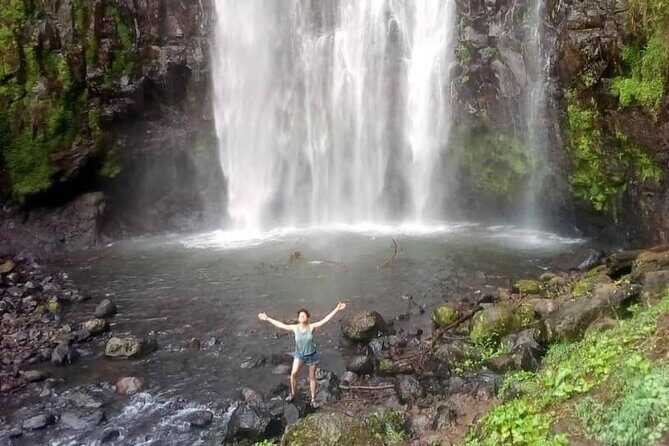 Materuni Waterfalls & Coffee making Cultural Tour | BURIGI CHATO SAFARIS LTD - Views toward Moshi and Kibo: why the waterfall stop matters