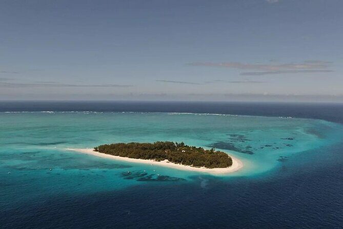 Mnemba Island with Lunch; Salaam Cave; Kuza Cave Tour; The Rock - Getting your bearings fast with a tight, private full-day plan