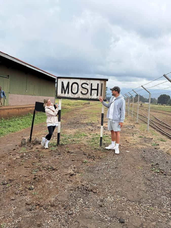 Moshi town 1 day tour - Old Railway Station and the name story of Moshi