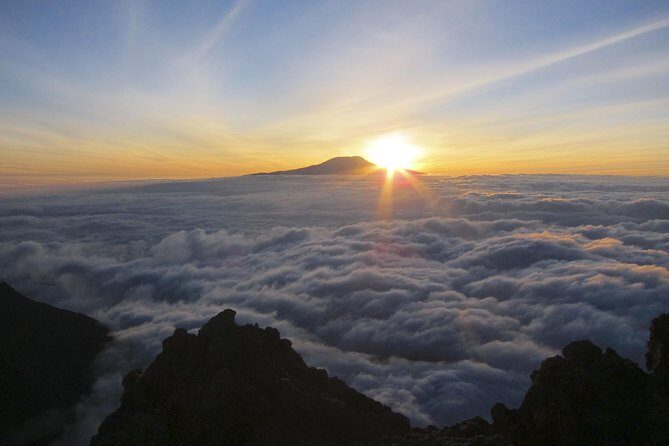 Mount Kilimanjaro 6 days - Machame route - Day 5: midnight start, heavy scree, Stella Point sunrise, then up to the summit