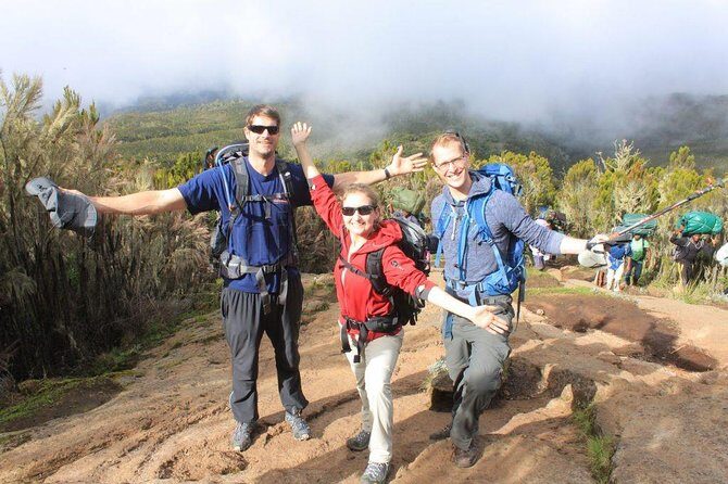 Mount Kilimanjaro 6 days - Machame route - Day 1: Machame to Machame Camp through rain forest and mud