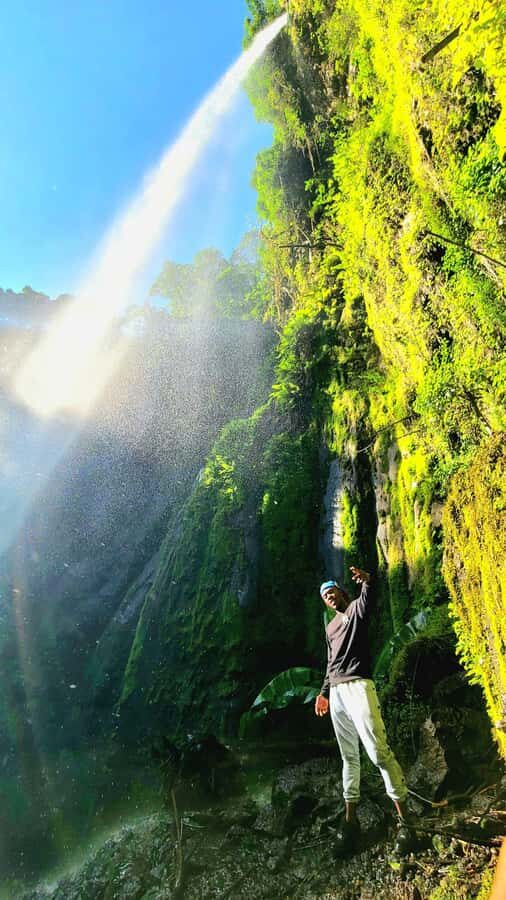 Mount Meru Arusha: Napuru Waterfall Hike by Kingstone Asilia - Napuru Waterfalls: the 78m drop and the swim option
