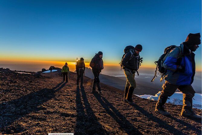 Mt Kilimanjaro Climbing; 6 Days Machame route - Day 5 summit bid from Barafu: Stella Point, Uhuru Peak, and the snow edge