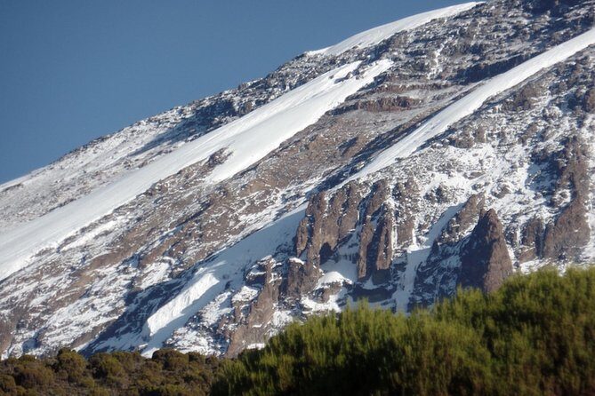 Mt Kilimanjaro Trek, 6 Days - Umbwe Route - Day 2: leaving the forest and climbing open moorland to Barranco Camp