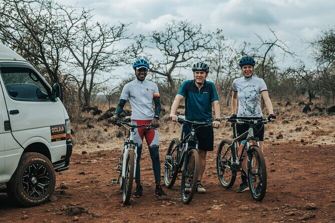Private Cycle to Kilimanjaro Bike Park Safari - Osiligilai Masai Lodge and Ngabobo Village: Stop 3 for Wildlife, Arid Ground, and the Big Contrast