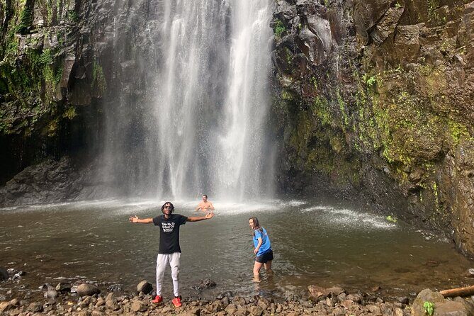 Private Full-Day Materuni Waterfall, Coffee and Hot-spring Tour in Moshi - Kikuletwa Hot Springs (Chemka): Soaking in Clear Water Under Fig Trees