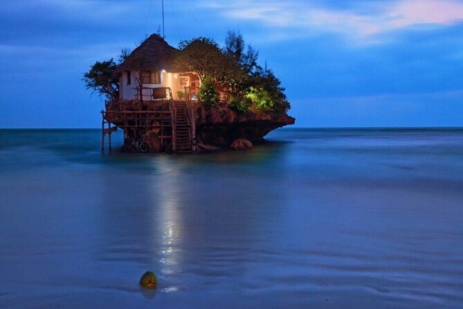 Private Guided tour in Prison Island,Jozani Forest,Rock restaurant & Paje beach - Michamvi and The Rock Restaurant: big ocean views, meal choices you control