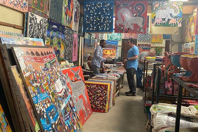 Private Tour in Historical Dar es Salaam with Lunch - Mwenge Woodcarvers Market and Tingatinga Arts Cooperative: Buy with Context