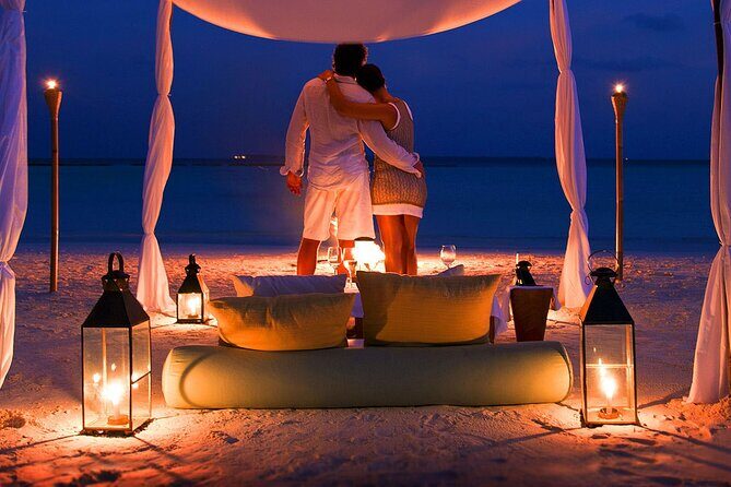 Romantic dinner with Candle at the Nungwi or Kendwa beach - Arriving and getting seated: the beach-table moment starts fast