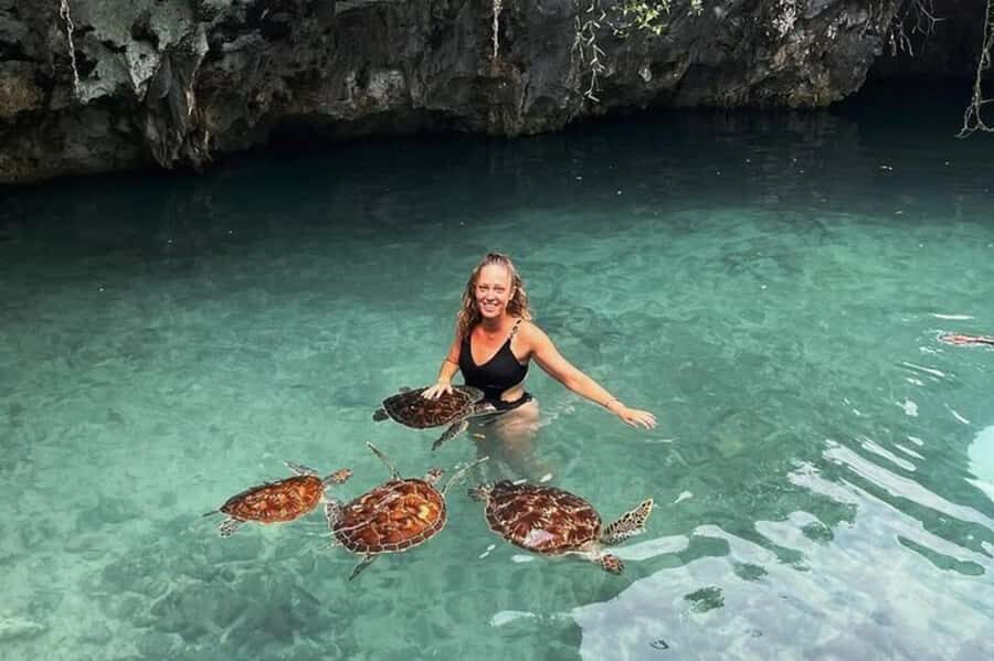 Salaam Cave Swimming & feeding Sea Turtles in Kizimkazi - Vendors, Photos, and On-Site Snacks: Plan for the Wrap-Up