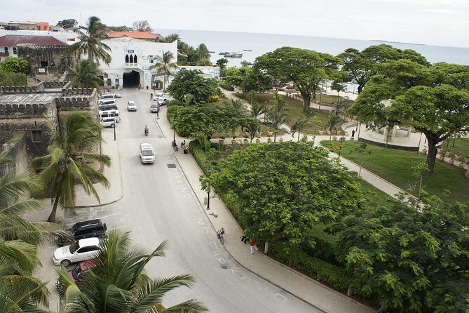 Stone Town Walking Tour in Zanzibar - Forodhani Gardens and Jaw’s Corner: street-level Stone Town energy