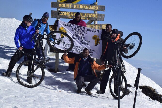 Top 6 Days Mt. Kilimanjaro Bike trek Tour by Marangu-Kilema Route - Key things to know before you go