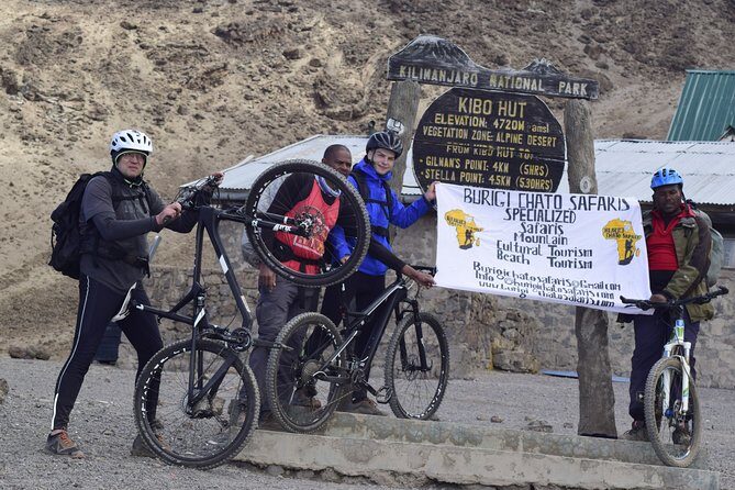 Top 6 Days Mt. Kilimanjaro Bike trek Tour by Marangu-Kilema Route - Day 5: 4am start to Uhuru Peak—Hans Meyer’s Cave, Gilman’s Point, Stella Point