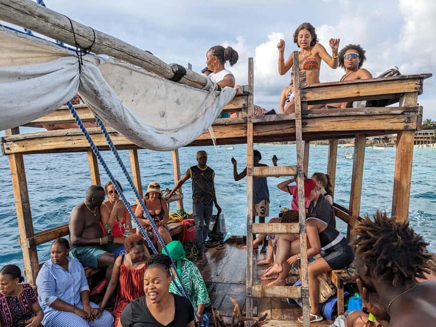 Zanzibar: African Sunset Boat Party in Zanzibar Music, Views - Drums, Music, and a Boat Ride That Actually Feels Like a Party