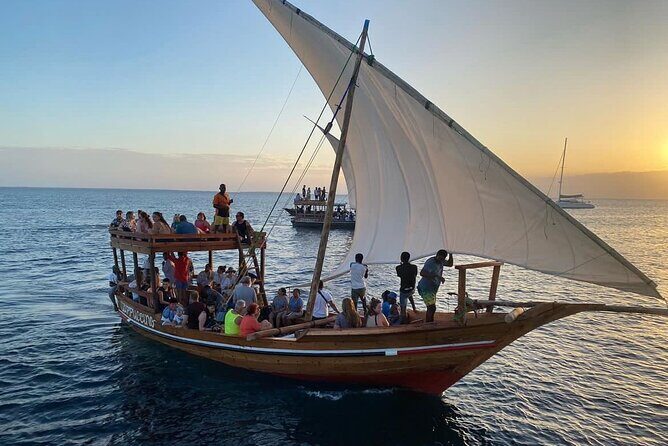 Zanzibar Dhow Evening Sunset Cruise Tour at Nungwi&Kendwa Beach - On Board a Traditional Dhow: What the 4 Hours Feel Like