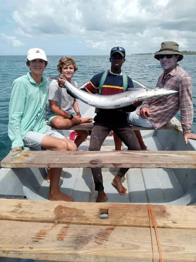 Zanzibar Fishing - The 7-meter no-roof boat: comfort, sun, and how hands-on you’ll be