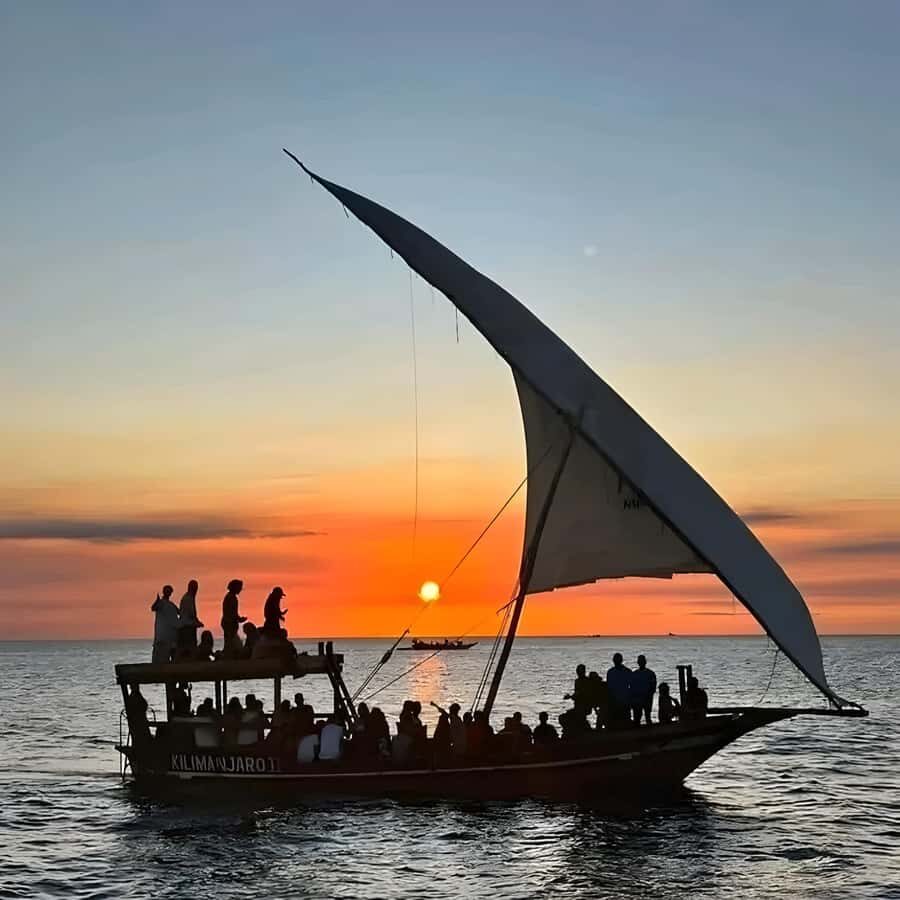 Zanzibar: Nungwi and Kendwa Sunset Dhow Cruise - A 3-hour Zanzibar Dhow Cruise from Nungwi and Kendwa