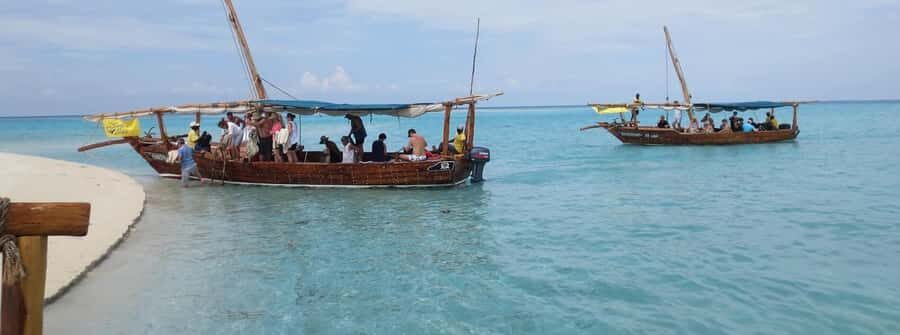 Zanzibar: Safari Blue Day trip with Snorkeling and Lunch - Kwale Island: Baobab Tree Views and a Natural Green Lagoon Moment