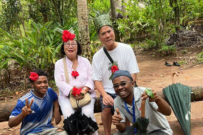 Zanzibar Spice tour - The plantation walk: where you see harvesting up close