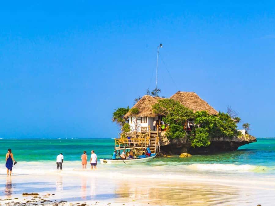 Zanzibar: The Rock Restaurant and Salaam Cave Tour - The Rock Restaurant Zanzibar (Pingwe): iconic views with a timing twist